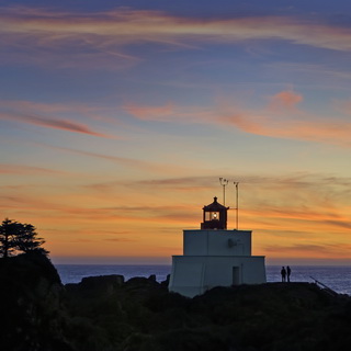 Ucluelet - Lighthouse - Sunset